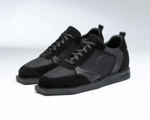 Triple 20 Darts Shoe – Leather/Mesh Black