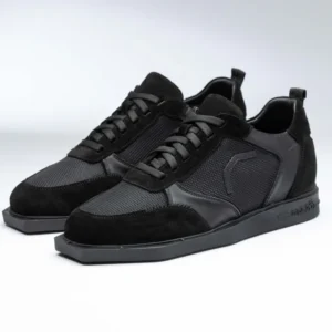 Triple 20 Darts Shoe – Leather/Mesh Black