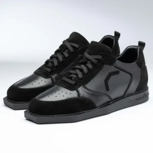 Triple 20 Darts Shoe - Full Leather Black